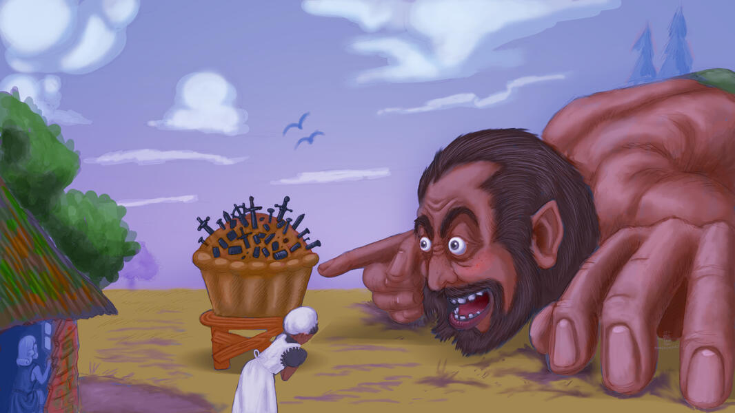 A Tale of Fionn Mac | Fionne Folklore Finalist Harvard University Ireland Online Digital Art Competition.